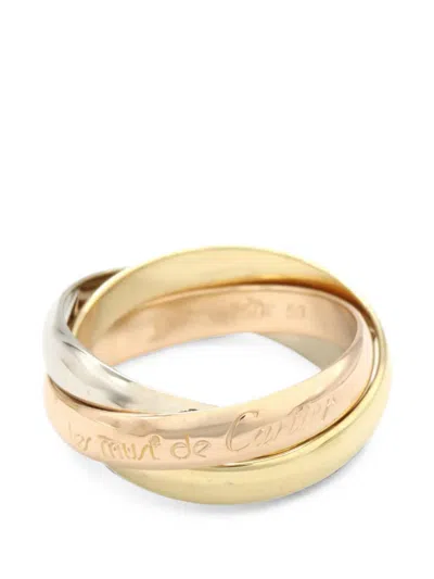 Pre-owned Cartier 2010s Trinity Ring In Yellow