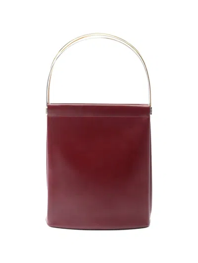Pre-owned Cartier 2010s Trinity Tote Bag In Red