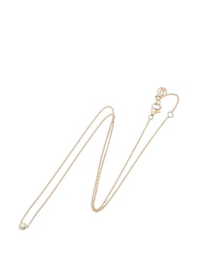 Pre-owned Cartier 2010s Xs D'amour Diamond Necklace In Pink