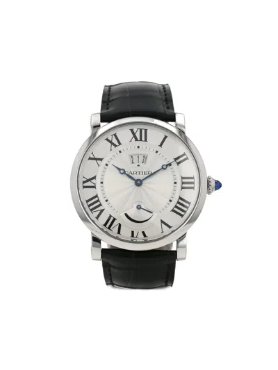 Pre-owned Cartier 2017 Rotonde 40mm In White