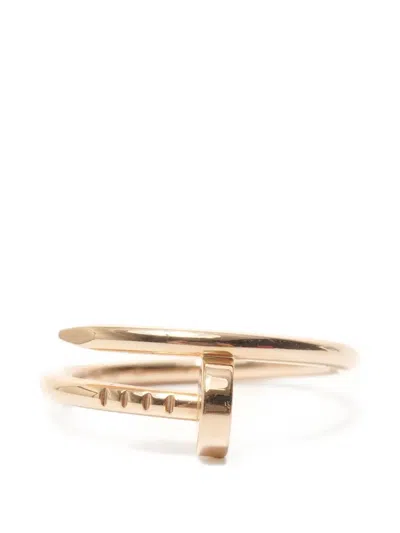 Pre-owned Cartier 2018-2025 Juste Un Clou Ring In Gold
