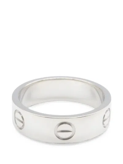 Pre-owned Cartier 2020s Love Ring In Silver