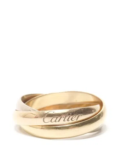 Pre-owned Cartier 2020s Trinity Ring In Gold