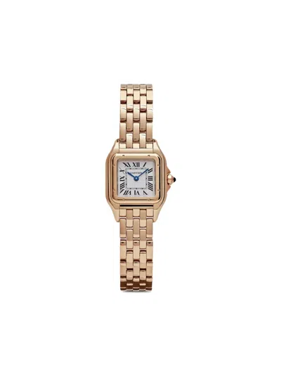 Pre-owned Cartier 2024 Small Panthère 23mm In Gold
