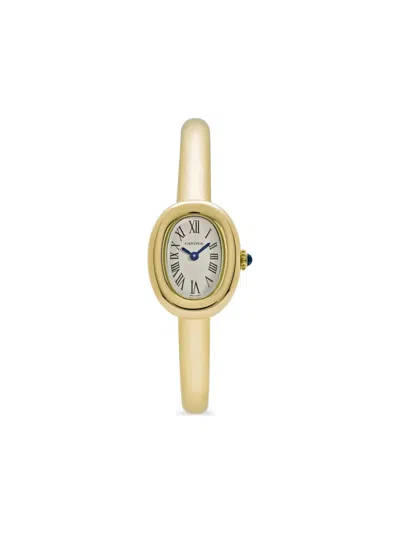 Pre-owned Cartier 2025 Baignoire 25mm In White
