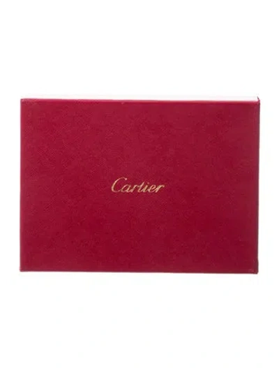 Pre-owned Cartier 20-piece Panthere Stationery Card Set In Neutral