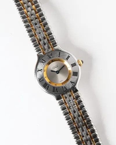 Cartier 21 Must De  28mm Ref 1340 Full Set Watch