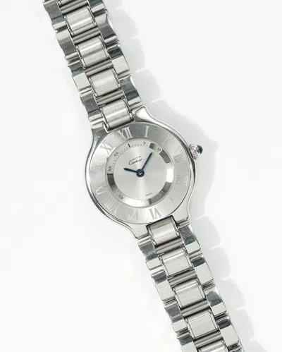 CARTIER CARTIER 21 MUST DE CARTIER 28MM REF 1340 WATCH