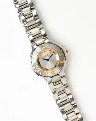 Cartier 21 Must De  28mm Ref 1340 Watch In Multi