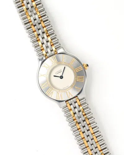 Cartier 21 Must De  31mm Quartz Watch In Gold