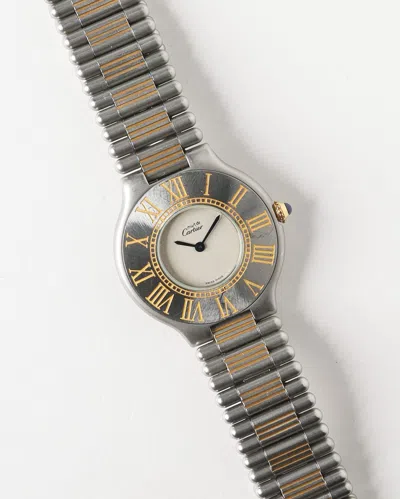Cartier 21 Must De  31mm Watch In Metallic