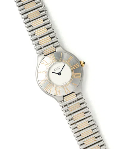 Cartier 21 Must De  31mm Watch In Metallic