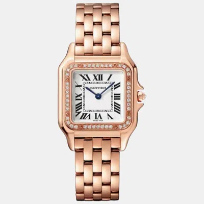 Pre-owned Cartier 27 Mm In White