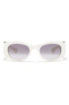 CARTIER 51MM POLARIZED CAT EYE SUNGLASSES