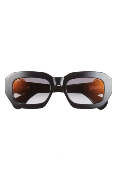CARTIER CARTIER 52MM SQUARE SUNGLASSES