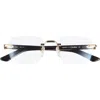 Cartier 54mm Rectangular Optical Glasses In Gray
