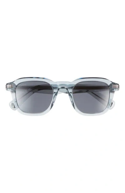 Cartier 58mm Navigator Sunglasses In Blue