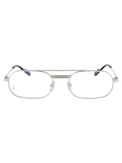 Cartier Acetate Silver Glasses Optical