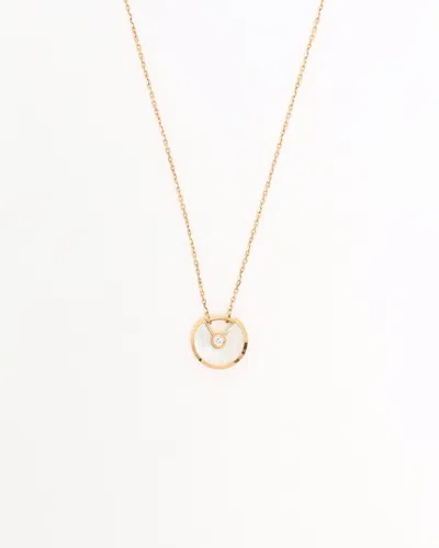 Cartier Amulette De  Necklace In Gold
