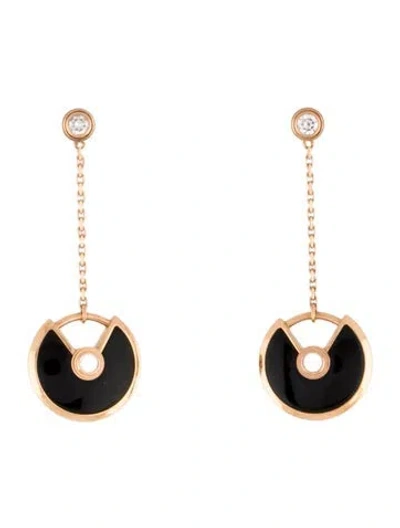 Pre-owned Cartier Amulette De  Xs Earrings In Multi