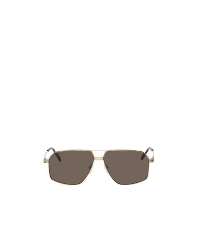 Cartier Aviator-frame Sunglasse In Gray