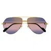 CARTIER AVIATOR FRAME SUNGLASSES