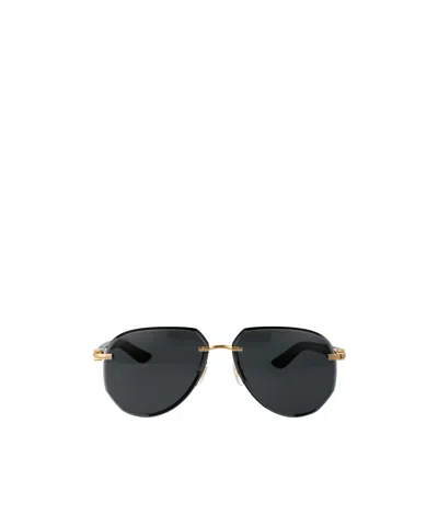 Cartier Aviator Sunglasses In Black