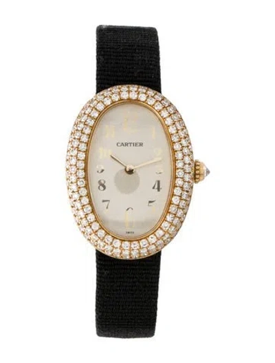 Pre-owned Cartier Baignoire 1920 Watch In Multi