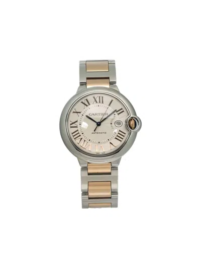 Pre-owned Cartier Ballon Bleu 42mm In Neutral