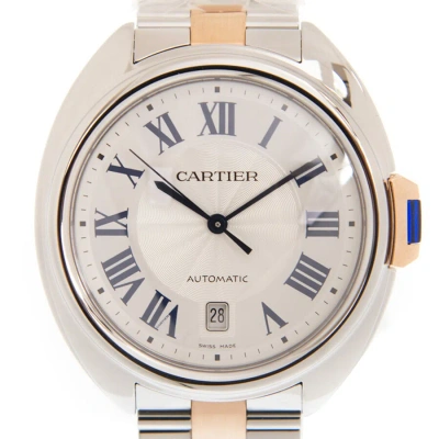 Cartier Ballon Bleu Automatic White Dial Unisex Watch W2cl0010 In Metallic