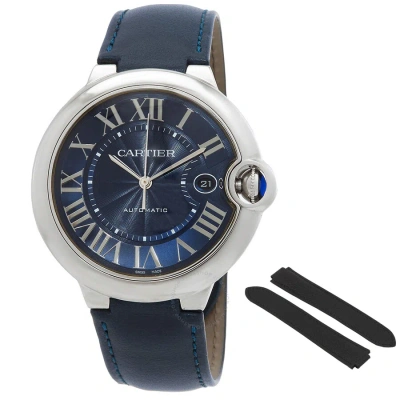 Cartier Ballon Bleu De  Automatic Blue Dial Unisex Watch Wsbb0042