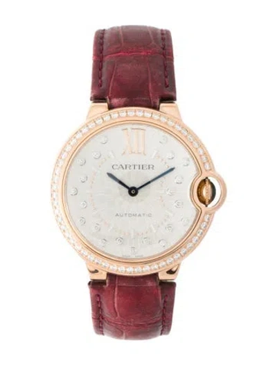 Pre-owned Cartier Ballon Bleu De  Watch In Multi