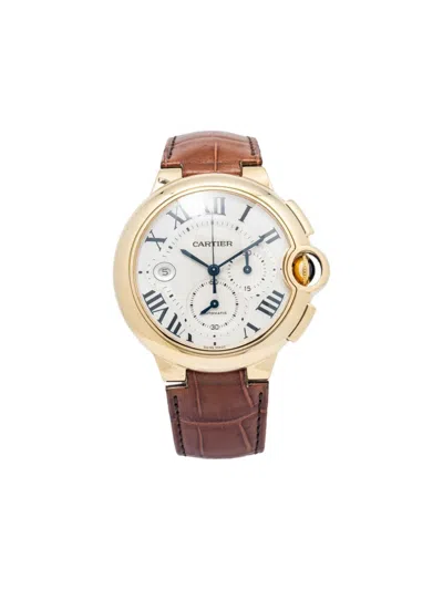 Pre-owned Cartier Ballon Bleu Xl 44mm In White