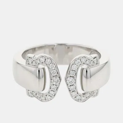 Pre-owned Cartier Band Ring Eu 49