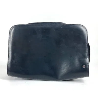 Pre-owned Cartier Black Leather Clutch Bag Pouch ()