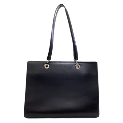 Pre-owned Cartier Black Leather Tote Bag ()