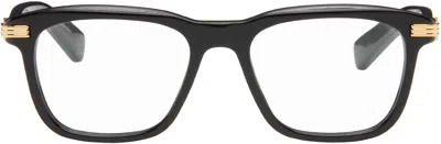 Cartier Black Premiare Rectangular Acetate Glasses