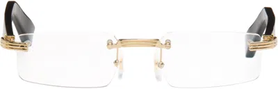 Cartier Brown Ct0537o Optical Glasses In Gold