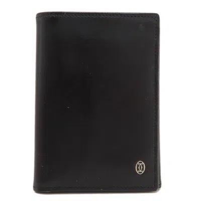 Pre-owned Cartier Brown Leather Wallet (bi-fold) ()