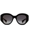 Cartier Panthere Square Frame Sunglasses In Schwarz