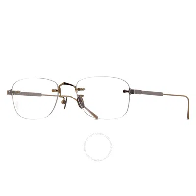 Cartier C De  Demo Rectangular Men's Titanium Eyeglasses Ct0228o 001 54