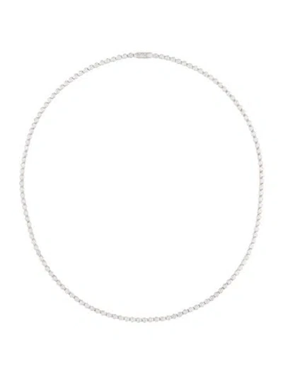 Pre-owned Cartier C De  Essential Lines Necklace, 17" In Multicolor