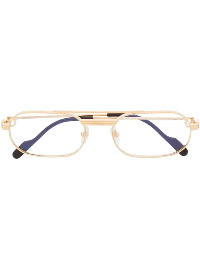 Cartier C De  Glasses In Gold