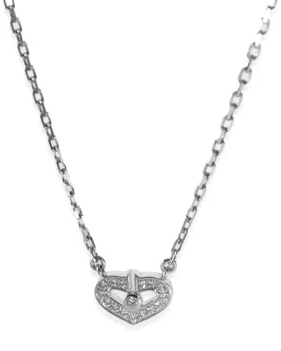 CARTIER CARTIER C DE CARTIER HEART 18K 0.50 CT. TW. DIAMOND NECKLACE (AUTHENTIC PRE-LOVED)