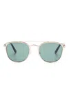 Cartier C De  Sunglasses In 金色