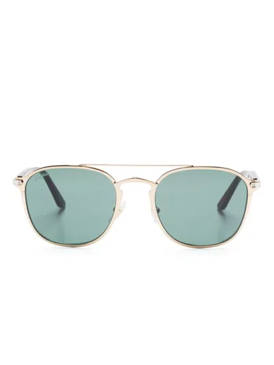 Cartier C De  Sunglasses In 金色