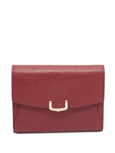 Pre-owned Cartier C De  Wallet In Red