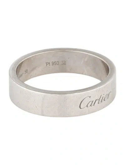 Pre-owned Cartier C De  Wedding Ring, 5mm In Multi