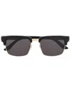 Cartier C Décor Ct0132s Sunglasses In Black