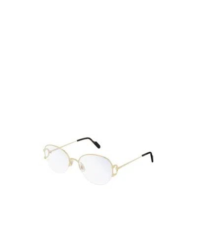 Cartier C Décor Glass Frames In White